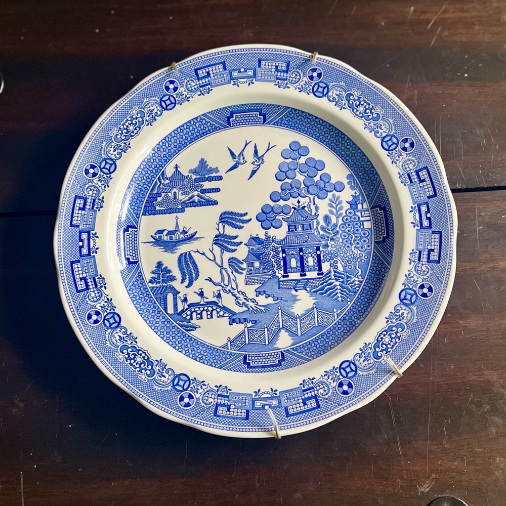 The Spode Blue Room Collection Willow Plate